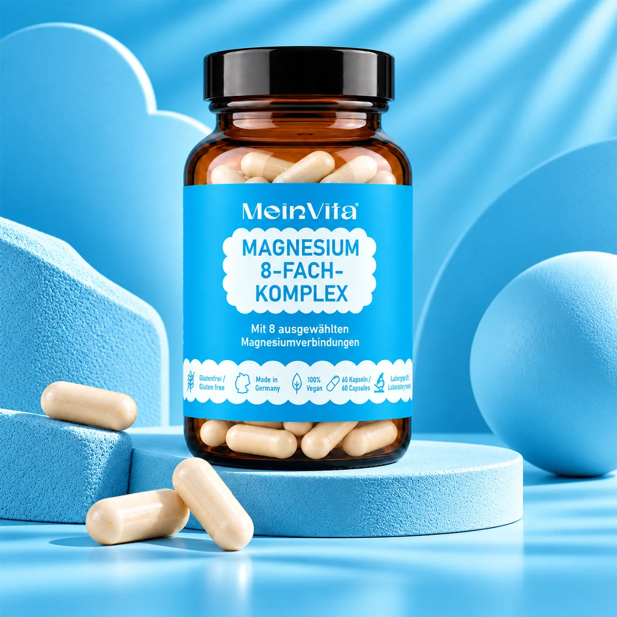 MeinVita Magnesium 8-Fach-Komplex in der Markenwelt